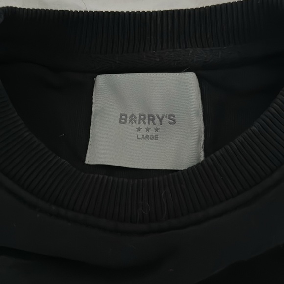 Barry’s bootcamp large black London sweater - Picture 2 of 2